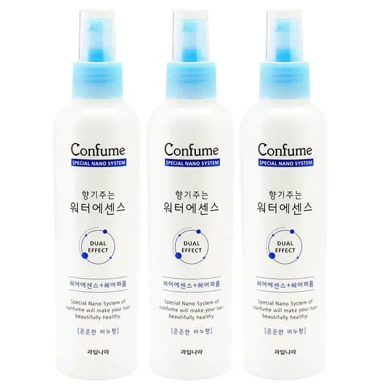 과일나라 컨퓸 워터에센스 비누향 252ml 3개