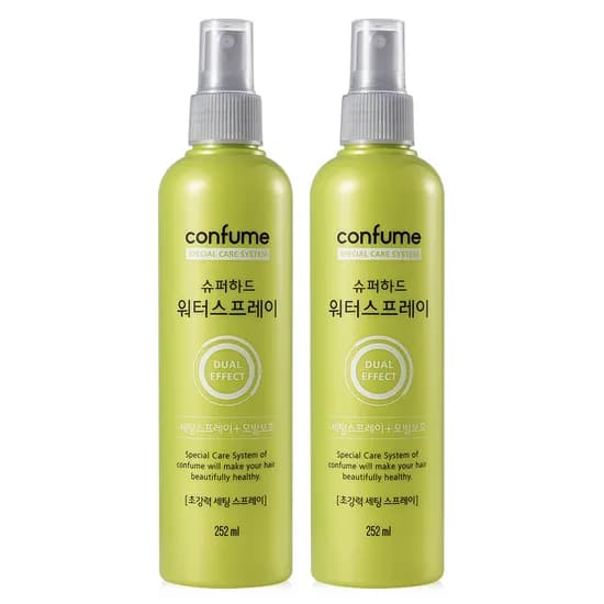 과일나라 컨퓸 슈퍼하드 워터스프레이 252ml 2개