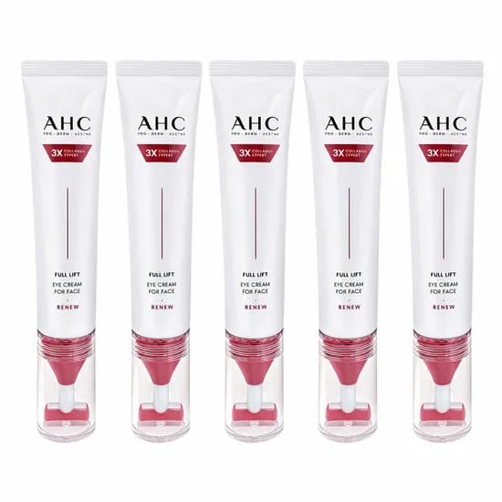 AHC 풀 리프트 아이크림 포 페이스, 40ml, 5개