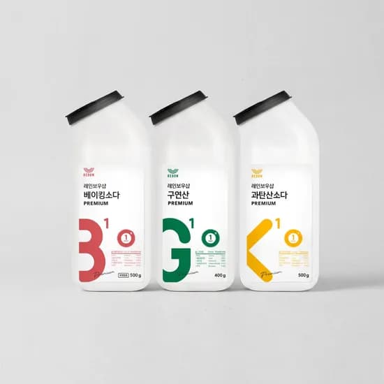 레보우 삼총사 시그니처 톡톡이 3종세트 500g 1개 15,900원