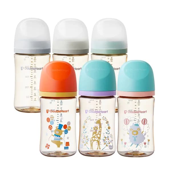 더블하트 모유실감 3세대 PPSU 젖병 PPSU 모먼트 트리플팩 240ml
