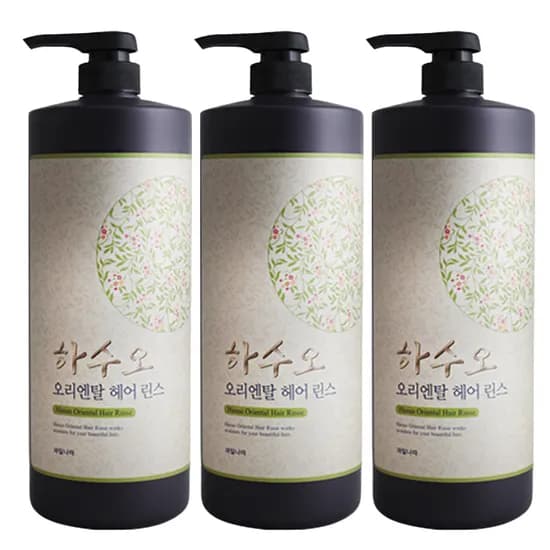 하수오 오리엔탈 헤어 린스 1.5L 3개
