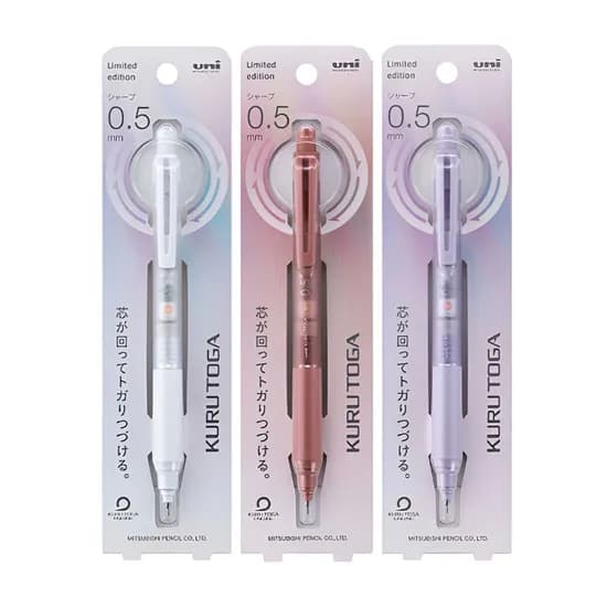 미쓰비시연필 유니 한정판 쿠루토가 KS 샤프, 0.5mm, 루즈 레드, 1개
