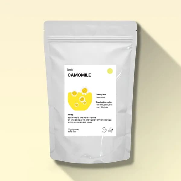 아망티 카모마일 허브차 티백 1.5g 50개입
