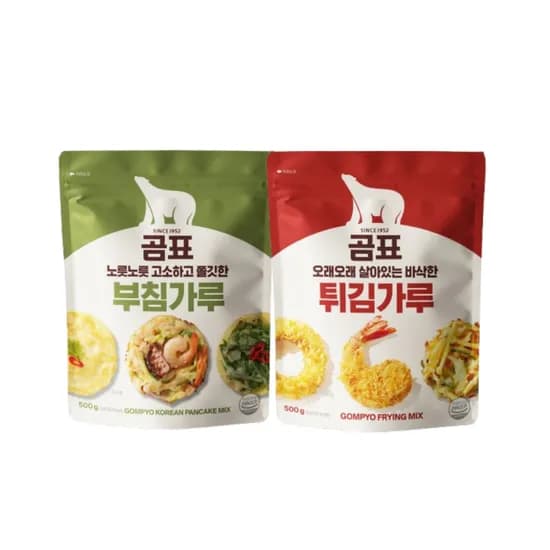 곰표 부침가루 500g 외 1종