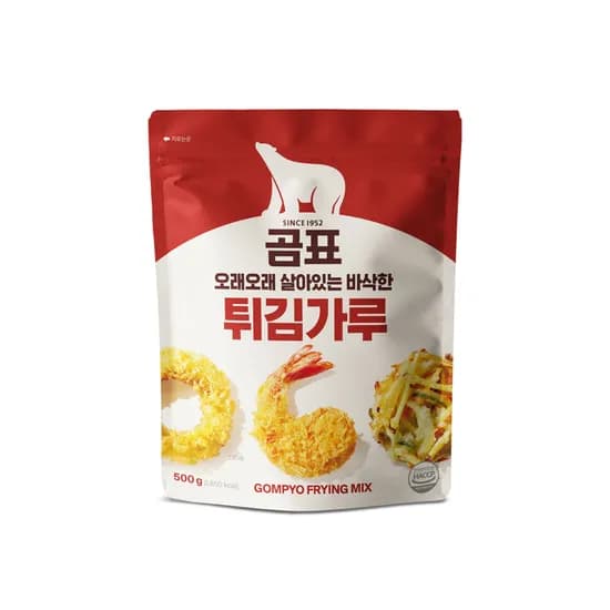 곰표 튀김가루 500g 4개