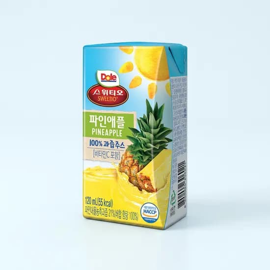 Dole 돌주스 파인애플주스 120ml 32개