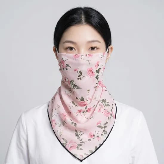 썸머 마스크 아이스쿨 스카프 겸용 자외선차단 햇빛가리개 나염스카프 3 1개 FREE