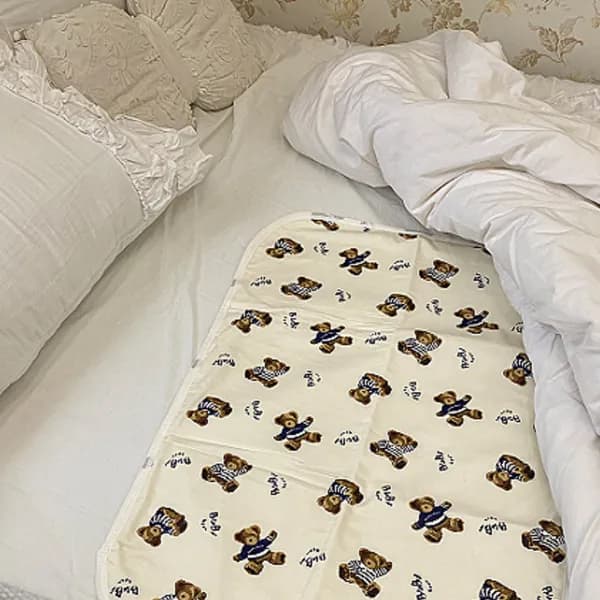곰돌이 생리 방수 패드 L 80x110cm 1개 14,950원
