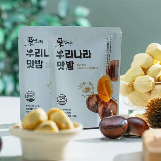 밤뜨래 우리나라 맛밤 50g 12봉 30,800원