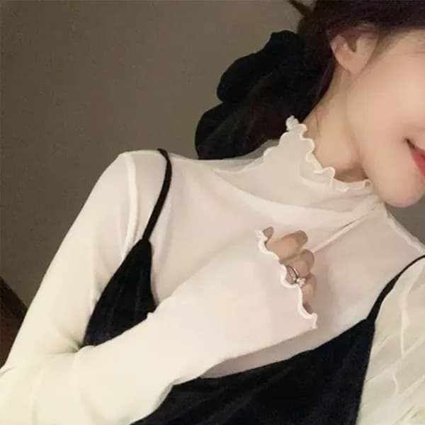 블루레몬 시스루 폴라티 MT-F2001 베이지 FREE 14,900원