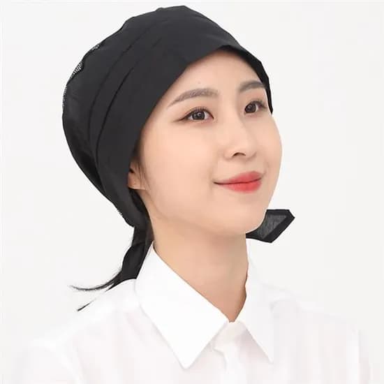망사두건, 블랙, 원사이즈, 1개