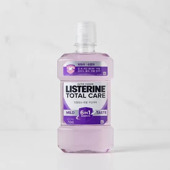 리스테린 토탈케어 마일드 250ml 4개