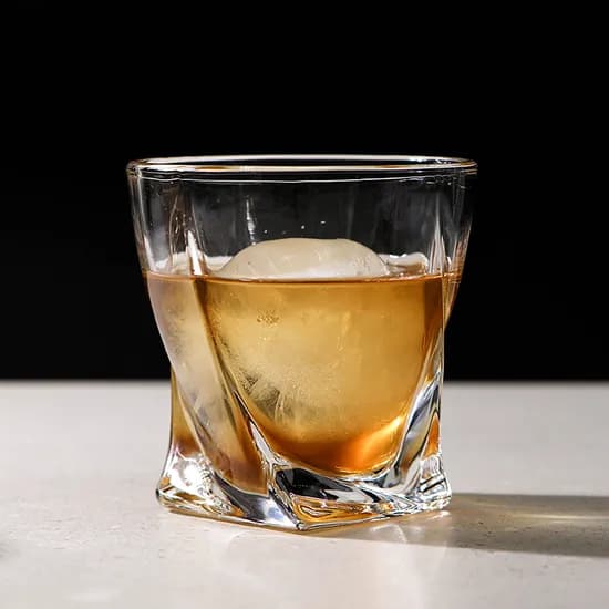토네이도 온더락 위스키잔, 투명, 290ml, 1개
