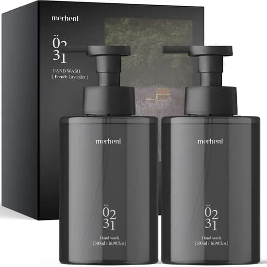 메르헨트 딥 퍼퓸 핸드워시, 프렌치라벤더향, 펌프형, 500ml, 2개