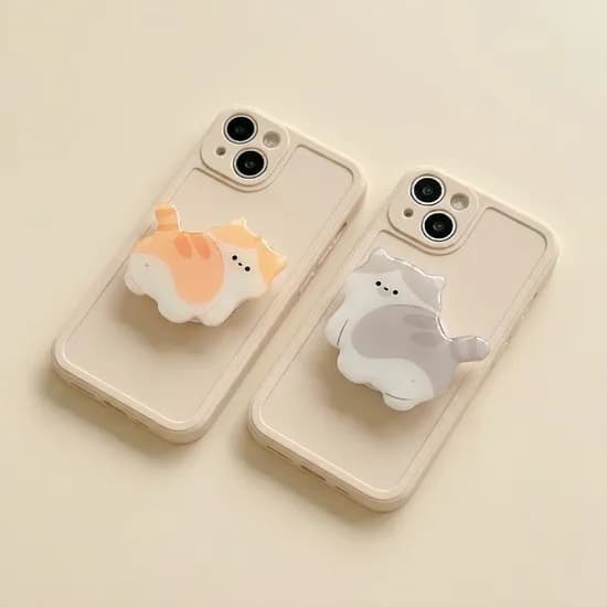 고양이 스마트톡 2개입 베이지 베이지 1개