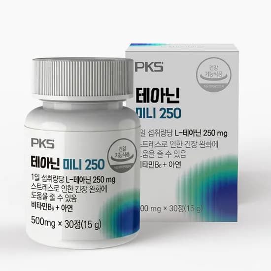 PKS 테아닌 미니 500mg 30정 1개