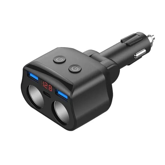 UC-CA35 고속 차량용 충전기 USB PD 멀티 시거잭 2구 1개