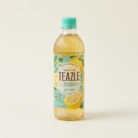티즐 제로 유자그린티 500ml 20개