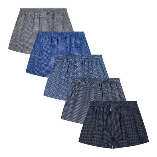 TRY 순면 트렁크 팬티 5종 세트 데일리 편한 속옷 TMT06, 5종세트, 95