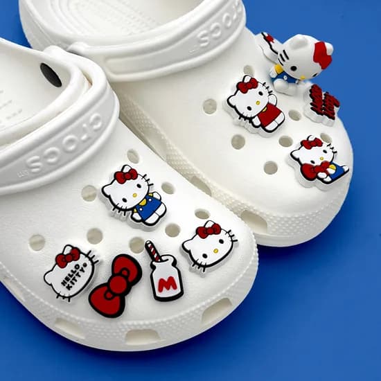 HELLO KITTY 파츠 세트 레드키티 10개