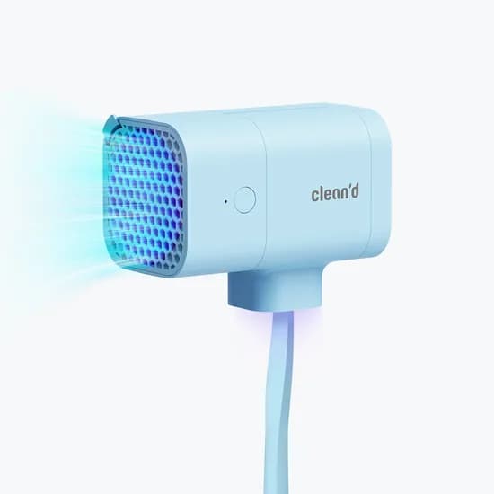 클린디 휴대용 무선 칫솔살균기 CL-403 블루 1개