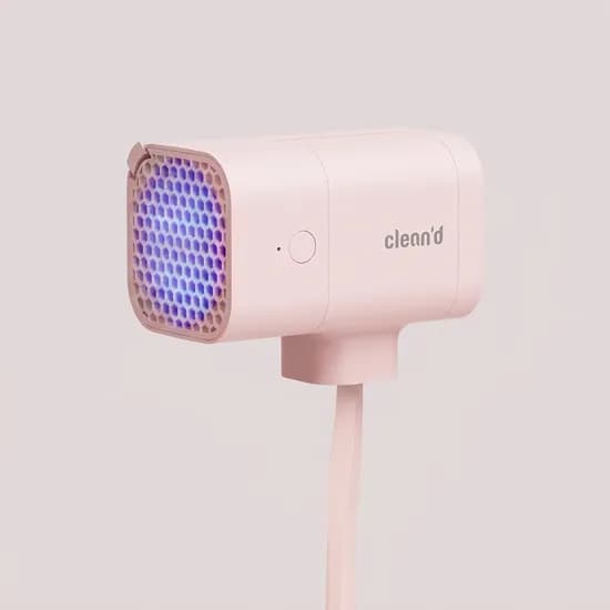 클린디 휴대용 무선 칫솔살균기 CL-403 핑크 1개