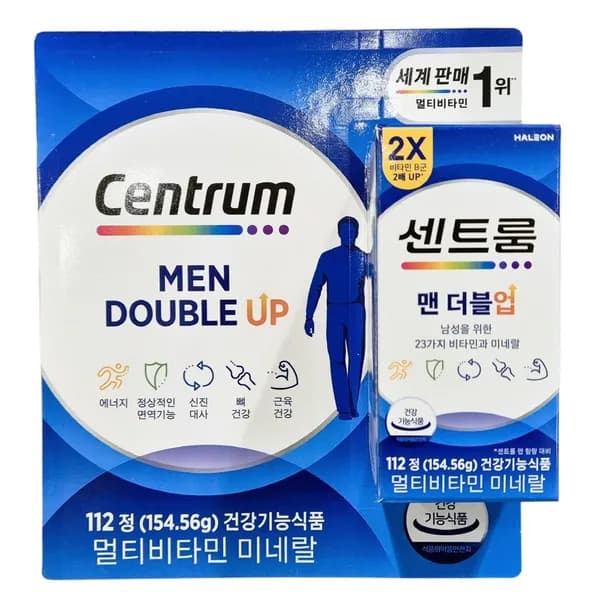 센트룸 맨 더블업 멀티비타민 미네랄 112정 1개 35,720원