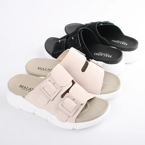 바모스 여성 버클 슬리퍼 아이보리 240mm 1개 14,900원