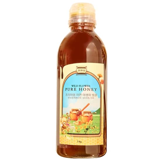 정원담 프리미엄 자연 야생화 순수 벌꿀, 1kg