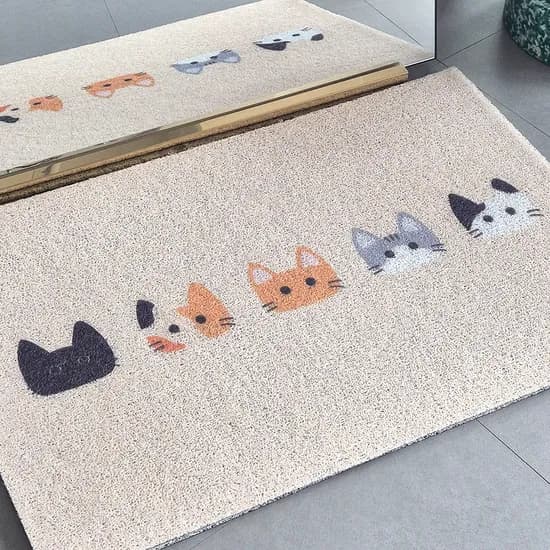 시즌에이 고양이 현관 코일 발매트 업소용 베란다 PVC 90x60cm 1개