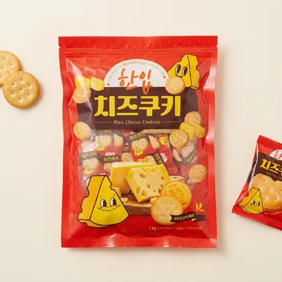 한입 치즈쿠키 약 166개입 1kg 1개