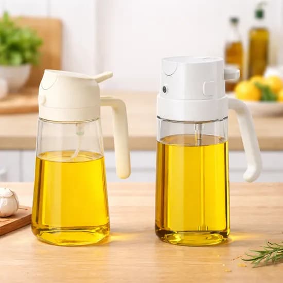 생활명가 오일 스프레이 오일병 디스펜서, 550ml, 1개