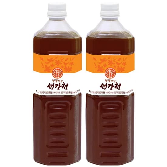 봉동 생강청 1000ml 2개