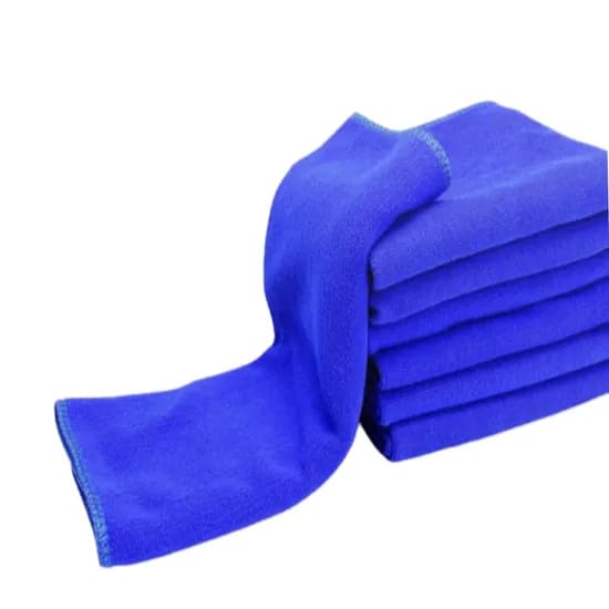 빅사이즈 다용도 극세사 세차타월 블루 70x30cm 5장