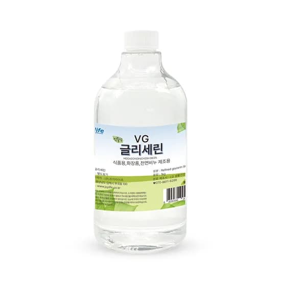 조이라이프 식물성 글리세린 VG 무색 무향 1kg 1개