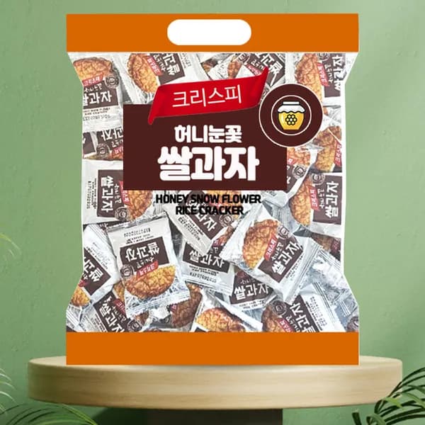 오성물산 허니눈꽃 쌀과자 920g 4개 37,980원