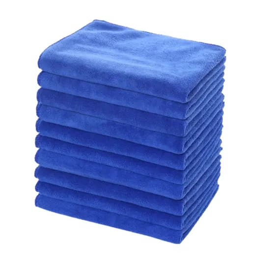 네오 극세사 주방 다용도 행주 블루 30cmx30cm 10개