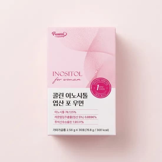 퍼니트 콜린 미오이노시톨 엽산 포 우먼 30포 1박스
