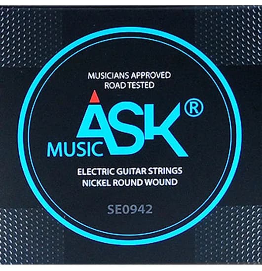 ASK 일렉기타줄 SE0942 009게이지 1개