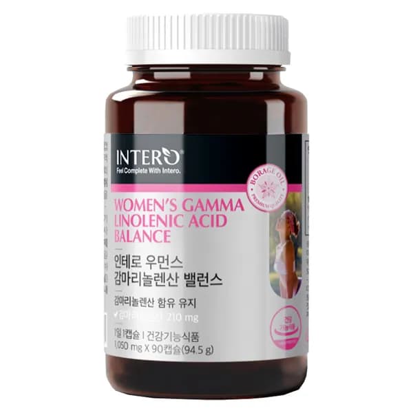 인테로 우먼스 감마리놀렌산 밸런스 오메가6 1050mg 1병