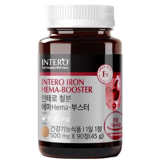 인테로 철분 헤마부스터 500mg 1병