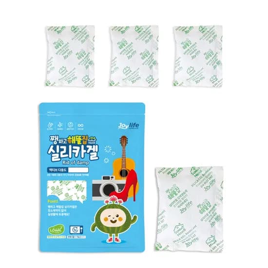 쨍하고해뜰집 식품용 부직포 실리카겔 제습제 50g 4개 200g 1팩