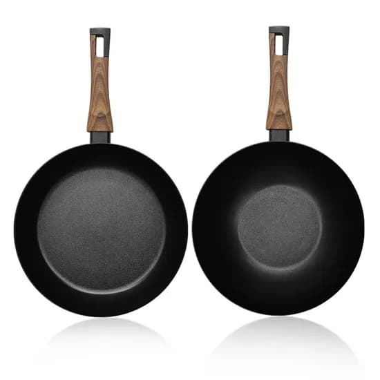 실바트 까리노 IH 인덕션 팬, 프라이팬 28cm + 궁중팬 28cm, 1세트