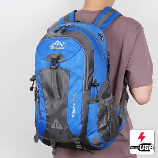 등산배낭 FREE 블루 40L 1개