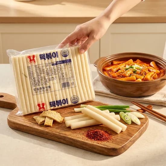 한울종합식품 판밀떡 떡꼬치용 2kg 2개
