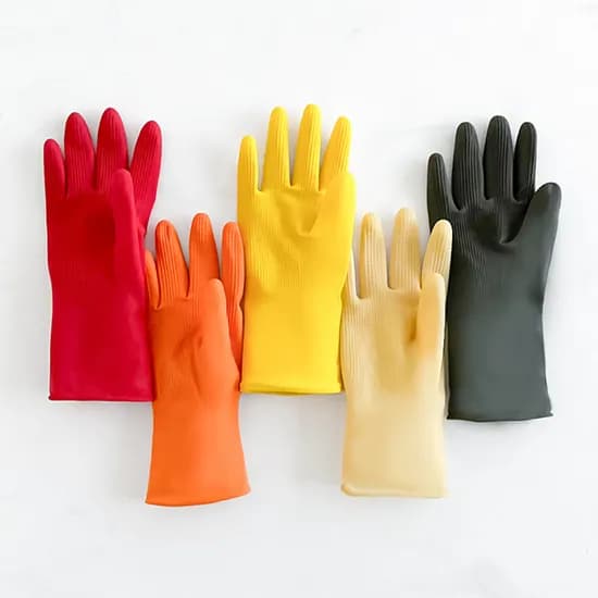 러버랩 손목 고무장갑, 체리핑크, 대(L), 5개