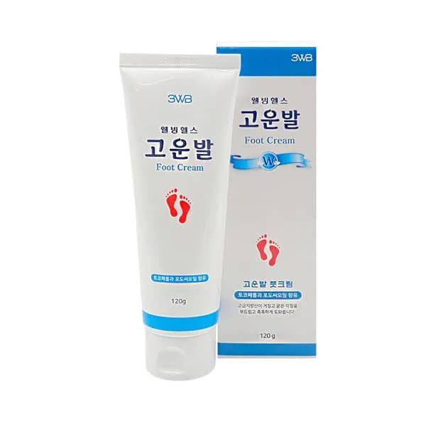 웰빙헬스 고운발 크림 튜브형 120g