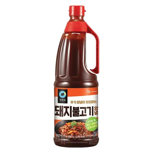 청정원 고추장 돼지불고기양념 2kg 1개 13,500원