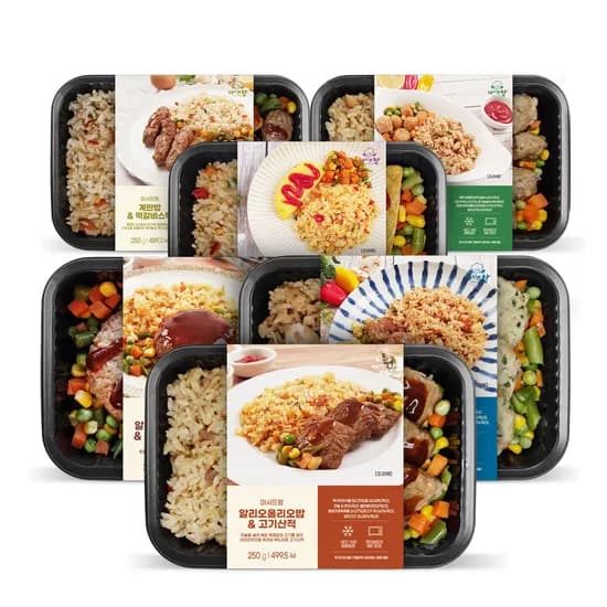 미스타셰프 볶음밥 도시락 250g 12개